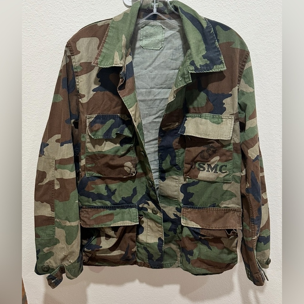 USMC Camouflage‎ Military Jacket M/L